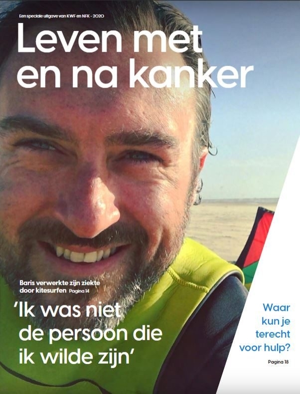 Voorzijde magazine Leven na kanker